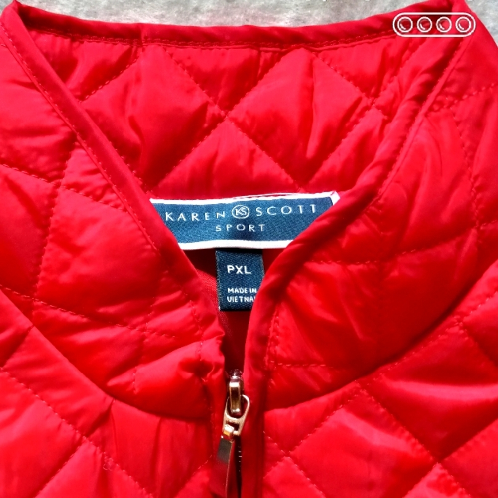 Red Ski Jacket Vest - image 3